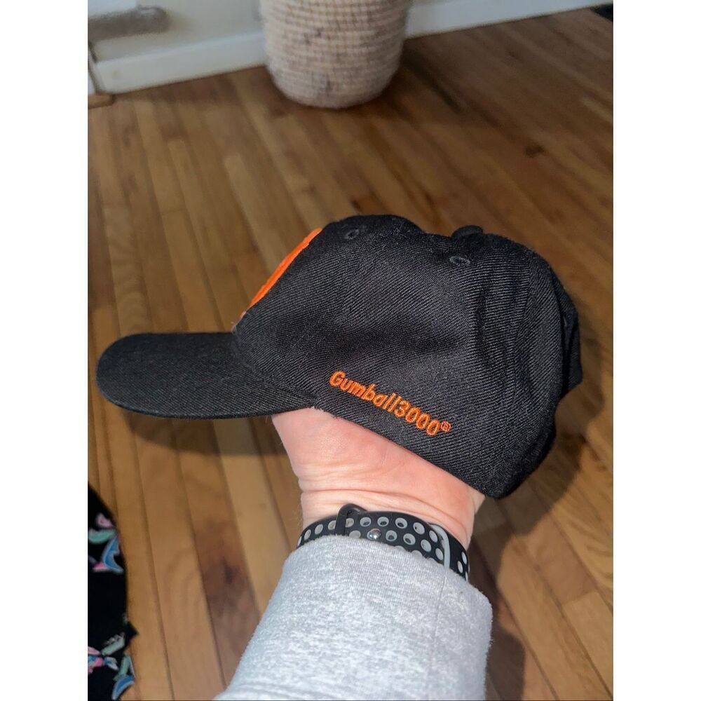 Gumball 3000 OG Embroidered Logo Black Hat Car Racing Cap - Picture 2 of 5